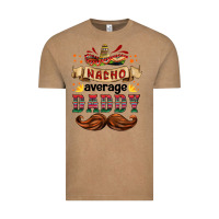 Vintage Coffee nacho average daddy Vintage Tee - HRA Design Shop