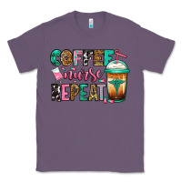 Lavender nurse coffee repeat Classic Tee - Jasminsmagicworld
