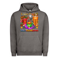 Pigment Tornado Happy Hallothanksmas coffee cups Urban Hoodie - texasbilliewilder