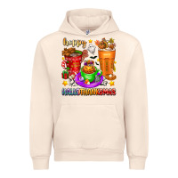 Sandshell Happy Hallothanksmas coffee cups Urban Hoodie - texasbilliewilder