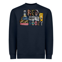 Navy Tequila Heavyweight Sweatshirt - CowhideDigitalArt