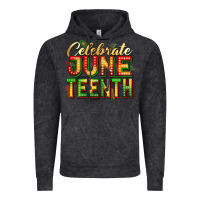 Celebrate Juneteenth Vintage Hoodie | Teevron