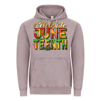 Vintage Zinc Celebrate juneteenth Vintage Hoodie - Zillion Design Studio