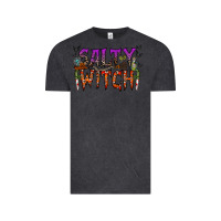 Vintage Black salty witch Vintage Tee - RacoonDesign