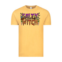 Vintage Mustard salty witch Vintage Tee - RacoonDesign