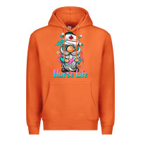 Carrot nurse life  gnome Premium Hoodie - BarkalooDesign