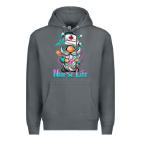 Rock nurse life  gnome Premium Hoodie - BarkalooDesign