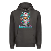 Smoke nurse life  gnome Premium Hoodie - BarkalooDesign