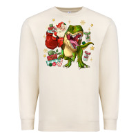 Sandshell Christmas dinosaur Premium Sweatshirt - MaliasSmallBusiness