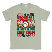 Matcha i'm a baseball mom we don't do that keep calm thin Classic Tee - Jasminsmagicworld