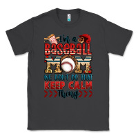 Smoke i'm a baseball mom we don't do that keep calm thin Classic Tee - Jasminsmagicworld