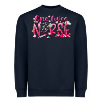 Navy one loves nurse Heavyweight Sweatshirt - RacoonDesign
