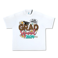 White grad squad 2024 Urban Heavy Tee - AdoDesignShop