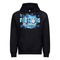 Black it's freezing season Urban Hoodie - texasbilliewilder