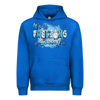 Cobalt it's freezing season Urban Hoodie - texasbilliewilder