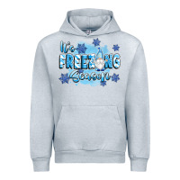 Heather Grey it's freezing season Urban Hoodie - texasbilliewilder
