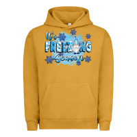 Pigment Peanut Butter it's freezing season Urban Hoodie - texasbilliewilder