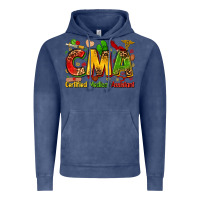 Vintage Denim Certified medical assistant juneteenth Vintage Hoodie - Zillion Design Studio