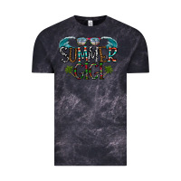 Cloud Black summer gigi Vintage Tee - CowhideDigitalArt