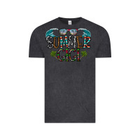 Vintage Black summer gigi Vintage Tee - CowhideDigitalArt