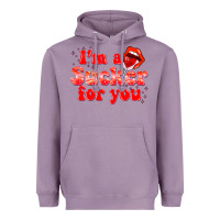 Lavender im a sucker for you valentines the day Heavyweight Hoodie - NancyCooperArtShop