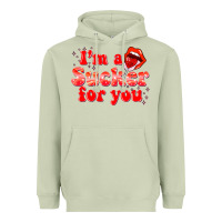 Matcha im a sucker for you valentines the day Heavyweight Hoodie - NancyCooperArtShop