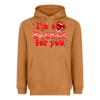Meerkat im a sucker for you valentines the day Heavyweight Hoodie - NancyCooperArtShop