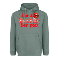 Sage im a sucker for you valentines the day Heavyweight Hoodie - NancyCooperArtShop
