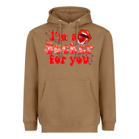 Toasted Coconut im a sucker for you valentines the day Heavyweight Hoodie - NancyCooperArtShop