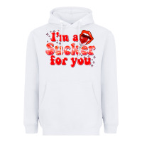 White im a sucker for you valentines the day Heavyweight Hoodie - NancyCooperArtShop