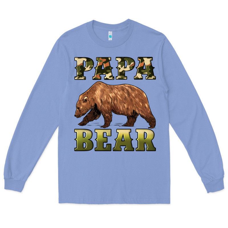Papa Bear Long Sleeve Tee by Artiststas | Teevron