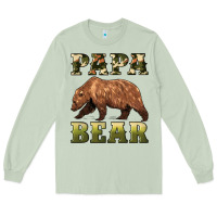 Matcha papa bear Long Sleeve Tee - Artiststas