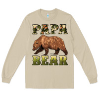 Mushroom papa bear Long Sleeve Tee - Artiststas