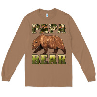 Toasted Coconut papa bear Long Sleeve Tee - Artiststas