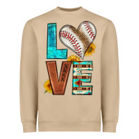 Mushroom western love baseball Heavyweight Sweatshirt - HRA Design Shop