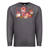 Charcoal Heather mexican pan dulce coffee cups Premium Sweatshirt - MaliasSmallBusiness