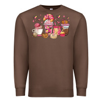 Chestnut mexican pan dulce coffee cups Premium Sweatshirt - MaliasSmallBusiness