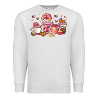 Oatmeal Heather mexican pan dulce coffee cups Premium Sweatshirt - MaliasSmallBusiness