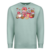 Seafoam mexican pan dulce coffee cups Premium Sweatshirt - MaliasSmallBusiness