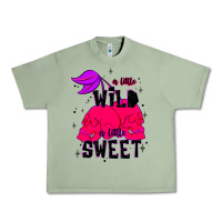 Oil Green a little wild a little sweet Urban Heavy Tee - JahusDesignShop