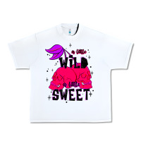 White a little wild a little sweet Urban Heavy Tee - JahusDesignShop