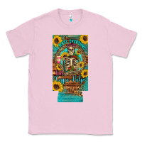 Bubblegum Pink i hate everyone but coffee helps western skeleton coffee sunflowers 12 Classic Tee - Artiststas