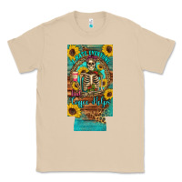 Mushroom i hate everyone but coffee helps western skeleton coffee sunflowers 12 Classic Tee - Artiststas