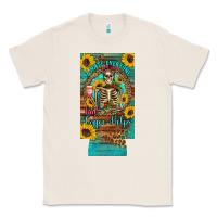 I Hate Everyone But Coffee Helps Western Skeleton Coffee Sunflowers 12 Classic Tee | Teevron