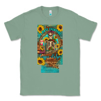Sage i hate everyone but coffee helps western skeleton coffee sunflowers 12 Classic Tee - Artiststas