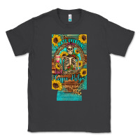 Smoke i hate everyone but coffee helps western skeleton coffee sunflowers 12 Classic Tee - Artiststas