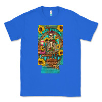 True Royal i hate everyone but coffee helps western skeleton coffee sunflowers 12 Classic Tee - Artiststas