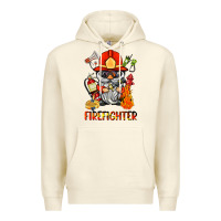 Sandshell firefighter gnome Premium Hoodie - BarkalooDesign