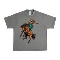Tornado western horse rodeo Urban Heavy Tee - BarkalooDesign
