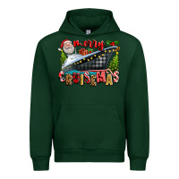 Forest Green Merry Cruisemas Urban Hoodie - texasbilliewilder